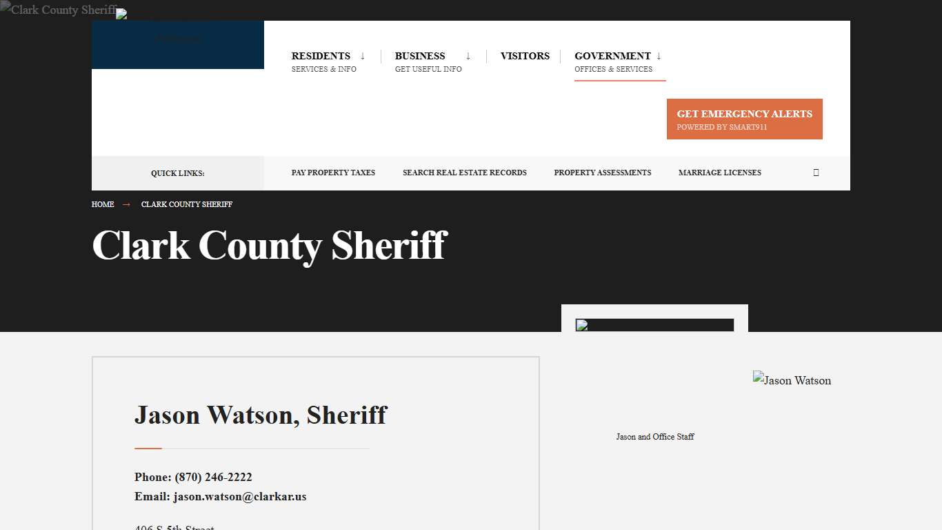 Clark County Sheriff – Clark County Arkansas